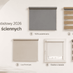 Ranking sprzedażowy 2026 – TOP 5 rolet ściennych Decodesign