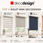 Ranking sprzedażowy 2026 – TOP 5 rolet mini Decodesign